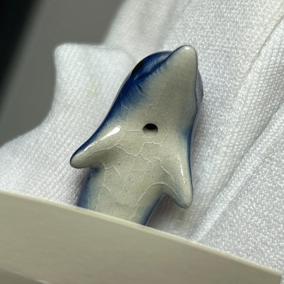 Hagen Renaker Ceramic Miniature Jumping Dolphin Porpoise Animal Figure Figurine - Picture 9 of 12